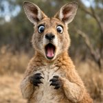 Surprised Kangaroo meme