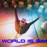 Gru The World is Saved template