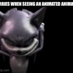 FURRIES ARE CRINGE | Furries when seeing an animated animal | image tagged in gifs,funny,memes,anti furry,aicp | made w/ Imgflip video-to-gif maker