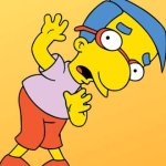 milhouse scared