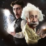 Einstein X Tesla galaxy