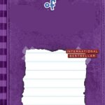 Diary of a wimpy kid cover template#3
