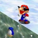 Mario Suffer More Penguin Drop Super Mario 64 meme