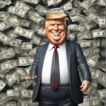 Trump loves political money 'cause he kept losing at real estate