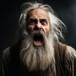 Angry old man