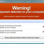 Rogue anti virus software warning