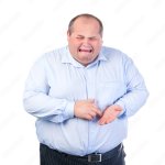 Fat nerd in button up