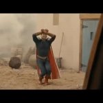 Homelander flies away GIF Template