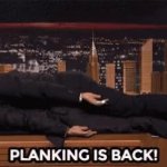 planking back GIF Template