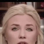 Erika Kirk staring GIF Template