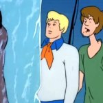 Fred Jones, Shaggy Rogers and frozen caveman