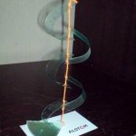 A string held up by constant stress