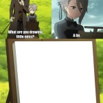 What are you drawing little miss
