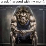 Timmy TUFF knuckles ahhh | How my 8-year-old me felt after stepping on a crack (I argued with my mom): | image tagged in memes,funny,relatable,mom,childhood,argue | made w/ Imgflip meme maker