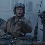 Brad Pitt Fury
