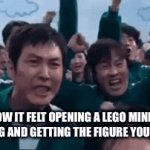It’s so hype | Pov: how it felt opening a lego minifigure blind bag and getting the figure you wanted: | image tagged in gifs,lego | made w/ Imgflip video-to-gif maker
