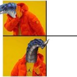 D&D drake hotline bling