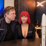 Musk Minaj rocket