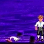 Guybrush threepwood bout to yeet a seagull