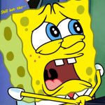Scared Spongebob squarepants