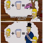 Homer did i combine that correct