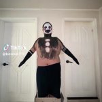 Fat guy as fnaf puppet dancing GIF Template