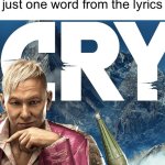 cry | Azari - Casino but it just one word from the lyrics | image tagged in cry,j-pop,japanese | made w/ Imgflip meme maker