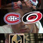 2026 Stanley Cup finals meme | if he dies he dies | image tagged in rocky drago apollo,stanley cup,nhl,hockey,canadiens,hurricanes | made w/ Imgflip meme maker