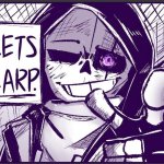 Epic! Sans Let's larp meme