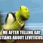 I'm so cooked in the comments :( | Me after telling gay Christians about Leviticus 20:13 | image tagged in gifs,comments,oh wow are you actually reading these tags | made w/ Imgflip video-to-gif maker