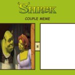 Shrek Couple Meme - Blank meme