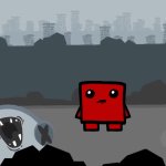 Super meat boy larries defeat