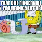 Milkoholics can relate | That one fingernail when you drink a lot of milk: | image tagged in really long list | made w/ Imgflip meme maker