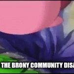 Brony | Me when the Brony community disappeared | image tagged in gifs,kirby,brony | made w/ Imgflip video-to-gif maker