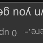 Since it’s upside down you get a downvote meme