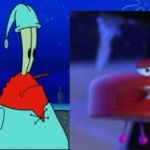 Mr krabs and boop