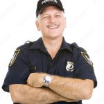 cop laugh