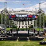 No, that’s not a Six Flags. A UFC ring is going up on the White