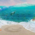 7x5ft Islands Ocean Waves surf Summer Hawaii Holiday Theme Backd