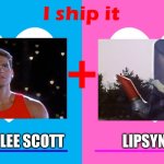 Jason Lee Scott x Lipsyncher | Jason Lee Scott                    Lipsyncher | image tagged in i ship it | made w/ Imgflip meme maker