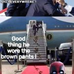Geritol Joe Brown Pants