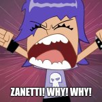 Javier Zanetti Is a My Bad Stupid | Zanetti! Why! Why! | image tagged in angry yumi yoshimura with red background,javier zanetti,inter,lose,italy | made w/ Imgflip meme maker
