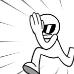 Asdfmovie Person running meme