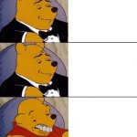 Pooh double tuxedo