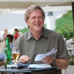 Rick Steves with Beer