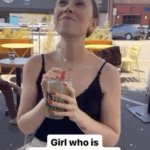 Girl who is going to be okay with text