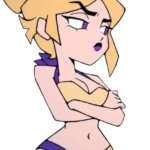 Miss Information wears Sexy bikini