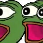 pepe yelling GIF Template