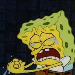 Crying spongebob