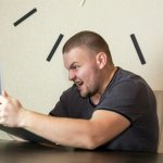 angry laptop guy